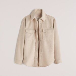 Brand New with Tags Abercrombie & Fitch Women's Cream Jacket